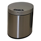 Lixeira Automática Inox Com Sensor 6l Banheiro Cozinha