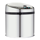 Lixeira Automática Inox Sensor 6 Litros Banheiro