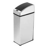 Lixeira Automática Sensor Inox Polido 6 Lts Litros Quadrada