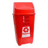 Lixeira Basculante Colorida 50 Litros Plasvale