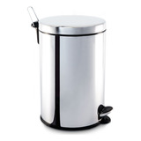 Lixeira Com Pedal E Balde Aço Inox 20 Litros 3040 204 Brinox Cor Cinza