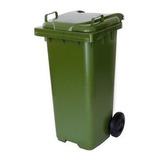 Lixeira Contentor 240 Litros Coleta Seletiva Tampa Rodas