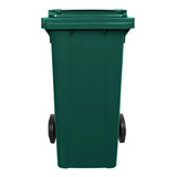 Lixeira Contentor Lixo 120 L Roda Carrinho Coletor Container