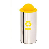 Lixeira De Aco Inox