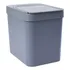 Lixeira De Cozinha 5l Com Porta Sacos De Lixo - Soprano Cor Cinza-escuro