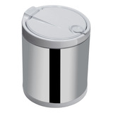 Lixeira De Pia Inox Click 2 5 L Recipiente Plástico C Tampa