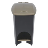 Lixeira Ecoblack Plasútil 50l Com Pedal 