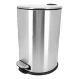 Lixeira Em Aço Inox Com Pedal Cesto Removível 20l Mimo Style