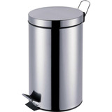 Lixeira Inox Pedal 20 Litros Mor Balde Interno Agata Novo
