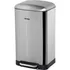 Lixeira Inox Retangular 30l Com Pedal Vonder