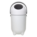 Lixeira Para Descarte De Fraldas Bebê Antiodor 10l Buba Cor Branco