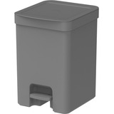 Lixeira Pedal C tampa 12 Litros Cozinha banheiro Cesto lixo