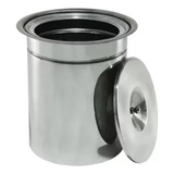 Lixeira Pia Cozinha Embutir Granito Inox 3 Litros