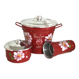 Lixeira Porta Detergente E Sabão Esponja Kit Pia Flor