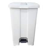 Lixeira Quadrada Plástica Com Pedal 60 Litros Jsn