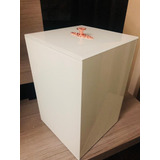 Lixeira Vidro Lavabo Banheiro Com Tampa Luxo Diversas Cores