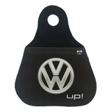 Lixinho Para Carro Lixeira Lixeirinha Volks Logo Prata Up