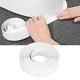 LIZEALUCKY Fita Selante Impermeável De Banheiro PE Branco De 22 Mm Tira Selante De Banho Impermeável Premium Fita De Vedação Autoadesiva Para Banheira Cozinha Pia Piso Protetor De Vedação De Canto De Parede