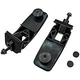 LLANNDER Conjunto De Dobradiças Para Janela Traseira Dobradiça De Vidro Para Porta Elevatória Ajuste Esquerdo E Direito Para 2008 2012 Escape 2008 2011 Mariner Tribute 2008 2011 Mazda Tribute
