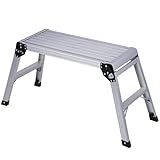 LMRSTOO Plataforma De Trabalho De Alumínio Plataforma De Trabalho Dobrável De 76 X 30 X 50 Cm Simples Resistente E Portátil Capacidade De 150 Kg