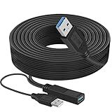 LMYANG Cabo Extensor USB 3-0- Cabo De Extensão USB 3-0 A Macho Para Fêmea 15 Metros