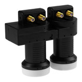 Lnb Carona 2x2 Banda Ku Hd Universal Duplo Total 4 Saídas