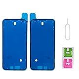 LNONLS 2 Unidades 14 Plus Display LCD Adesivo OEM Original Impermeável Adesivo Adesivo Cola Para IPhone 14 17 0 Cm A2632 A2885 Moldura Frontal Fita Adesiva