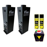 Locação Kit Máquina De Fogo Fire Machine C Refil E Mesa Dmx