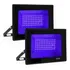 Locação Refletor Uv 200w Luz Negra Neon