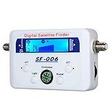 Localizador De Satélite Digital Medidor De Sinal De Satélite Mini Medidor De Sinal De Satélite Digital Com Display Lcd Digital Satfinder Com Bússola