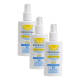 Loção Clareadora Biondina Sun Shine 140ml Anaconda Kit Com3