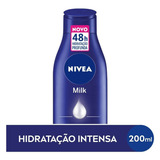 Loção Deo hidratante Nivea Milk Frasco 200ml