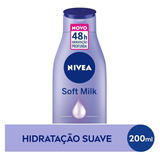Loção Deo hidratante Nivea Soft Milk Frasco 400ml