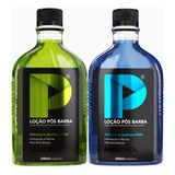 Loção Pós Barba Play Barber 240ml Limão E Menthol 2 Unidades