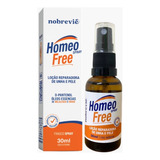 Loção Reparadora Unha E Pele Homeofree Spray Nobrevie 30ml Cor Incolor