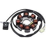 LOCCHEN 1PCS Gerador Magneto Stator Bobina De Ignição Estator Magneto Bobina Para Kawasaki KFX90 KSF90 2007 2020 Para KYMCO Mongoose 90 2007 2018 31120 LBD4 900