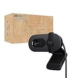 Logitech Brio 105 Full HD 1080p Business Webcam Com Equilíbrio Automático De Luz  USB A  Obturador De Privacidade  Fácil Configuração  Compatível Com Windows  MacOS  ChromeOS