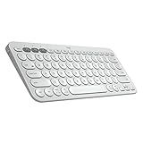 Logitech K380 Multi Device Wireless Bluetooth Keyboard Off White