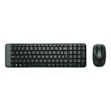 Logitech Mouse Teclado Mk220 Wireless Sem Fio
