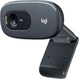Logitech Webcam C270 HD -Preto-