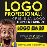 Logo Logomarca Criação De Logo Com 3d De Brinde