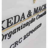 Logo Logotipo Letreiro Personalizado 80x50cm Em Acrílico