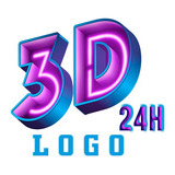 Logomarca Logotipo Criação 3d Logo