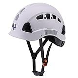 LOHASTAR Capacetes De Segurança Capacete De Segurança De Construção Capacete De Trabalho Ventilado Ajustável Ansi Z89 1 Chapéu Rígido Osha Aprovado Com Alça De Queixo Para Construção Industrial Branc
