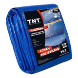 Lona 4x6 Mt Azul Carreteiro Impermeavel Telhado Multiuso