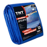 Lona 4x8 Mt Azul Carreteiro Impermeavel Telhado Multiuso