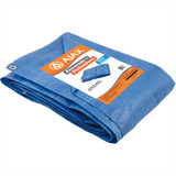 Lona Azul Reforçada 70g 100 Micras Ajax 3x6 Metros