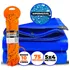 Lona Caminhão Caminhoneiro Impermeável 5x4  corda Resistente