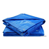 Lona Camping Impermeável Festa Telhado Multiuso 3x3 Mts Azul