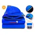 Lona Carreteiro Azul Leve 70 Micras Importway 5x4 Com Ilhós